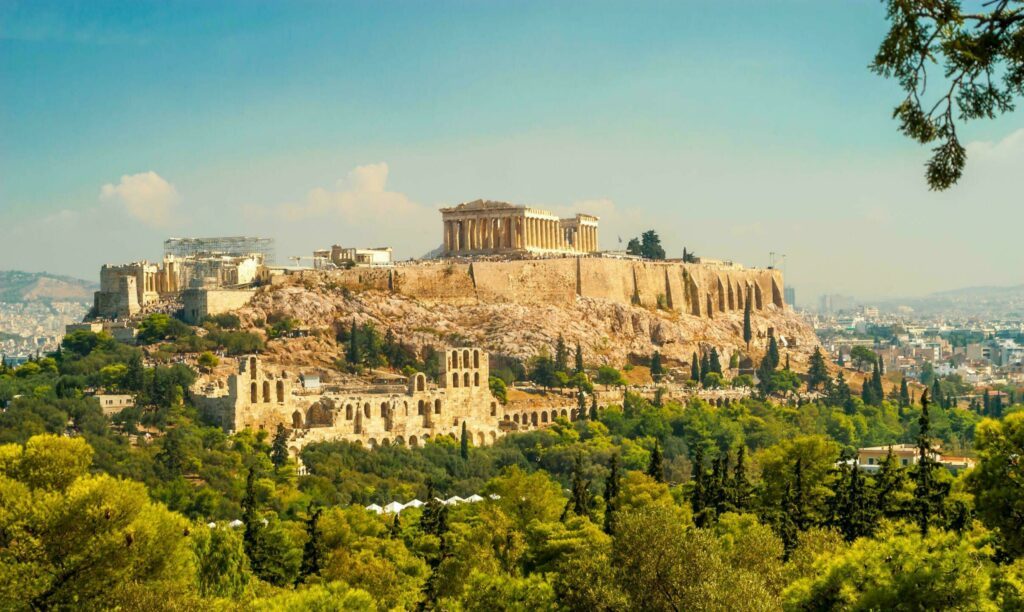 Die Akropolis von Athen