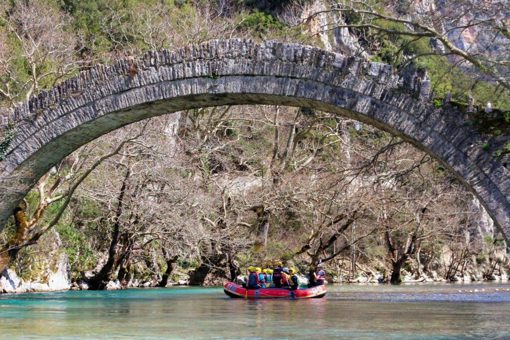 March 27th 2011 Konitsa, Greece - Rafting im Voidomatis River, Epirus, Greece