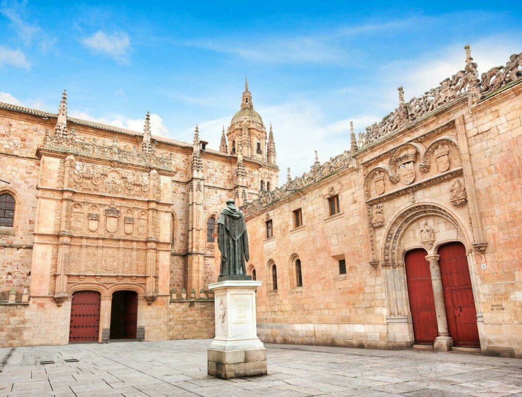 Die Universität von Salamanca in Spanien