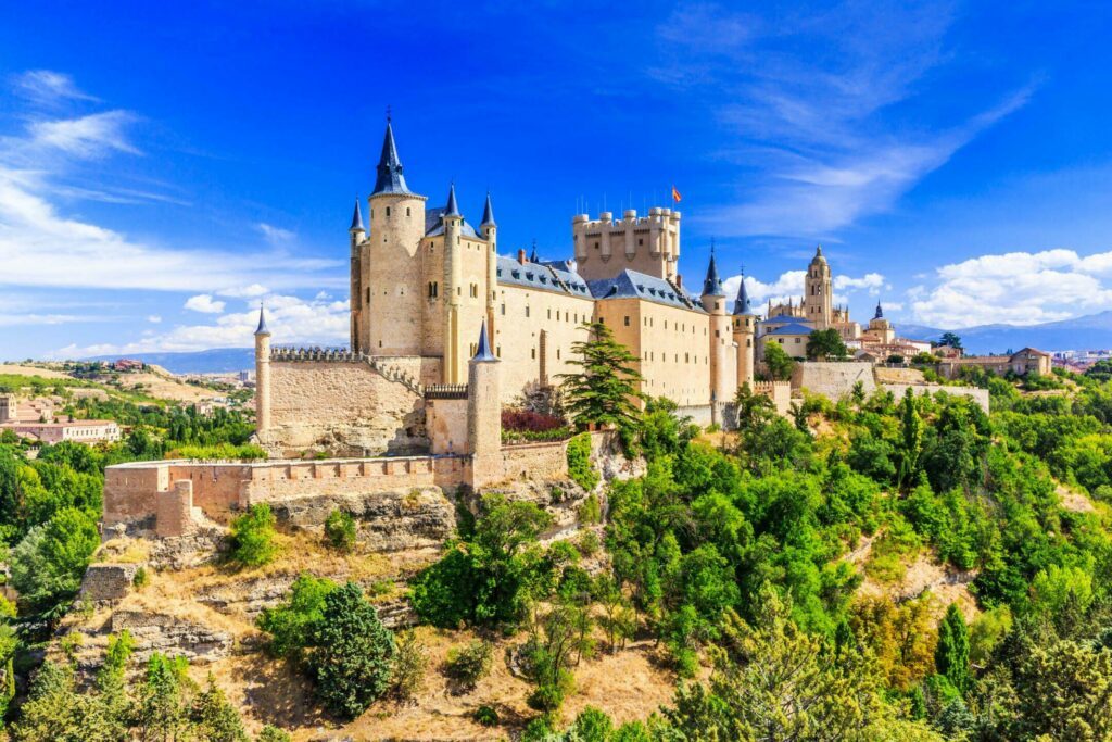 Der Alcázar von Segovia gehört zu den schönsten Bauwerken Spaniens