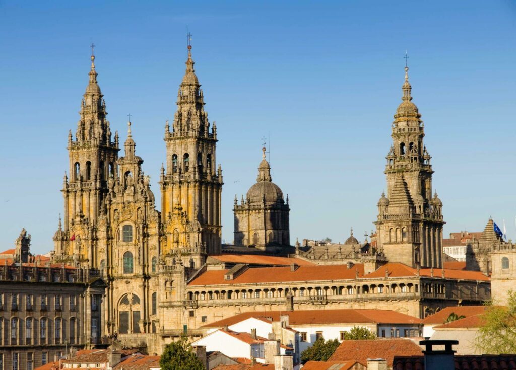 Die Kathedrale von Santiago de Compostela