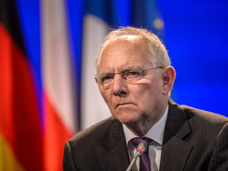 Wenn das deutsch-französische Erbe von Wolfgang Schäuble verblasst