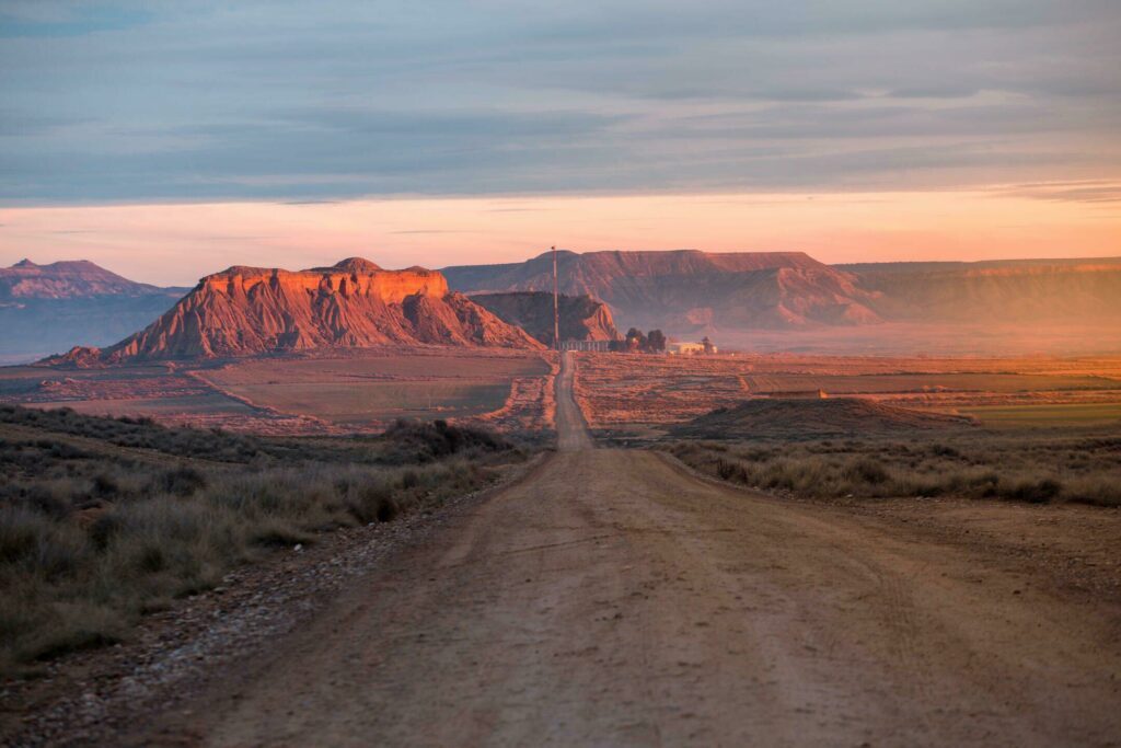 Die Bardenas-Wüste in Navarra