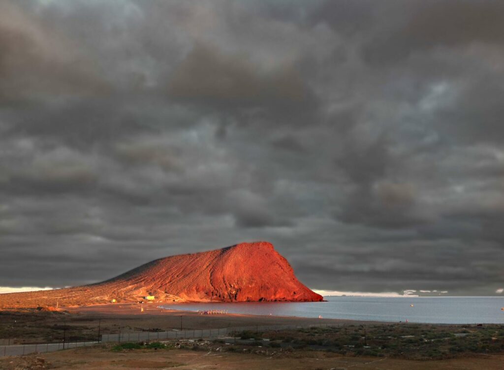 La Tejita mit dem Montaña Roja