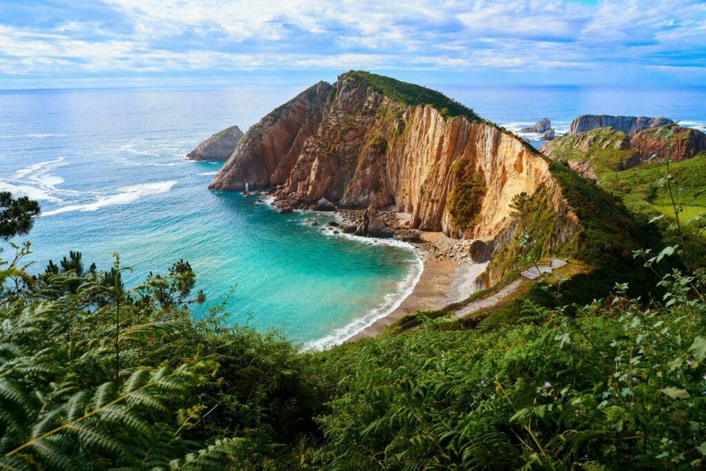 Playa del Silencio in Asturien