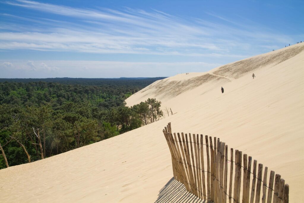 Die Dune du Pilat im Winter