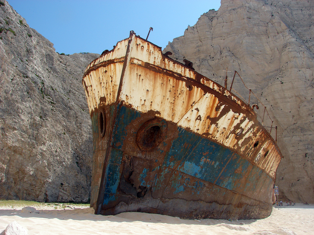 Die 10 schönsten Fotos von Navagio Beach, dem Strand der Schiffbrüchigen in Griechenland