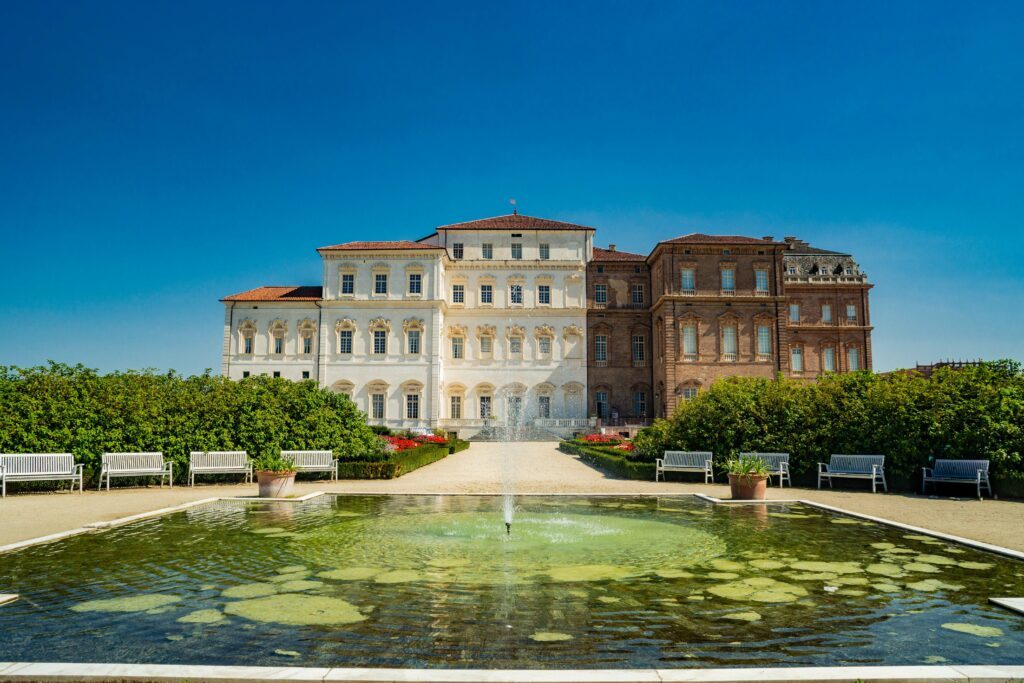 Der Venaria-Palast in der Umgebung von Turin